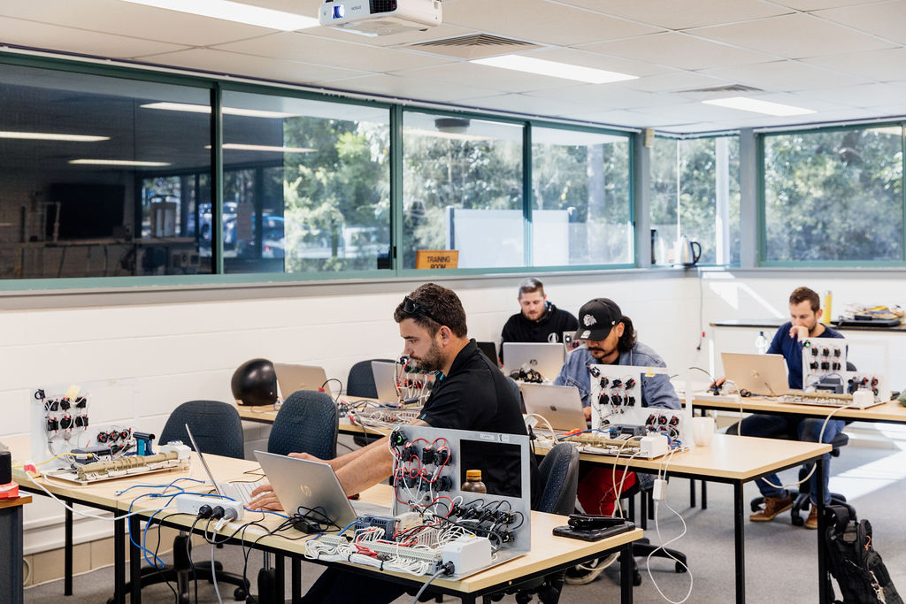 Electrical Instrumentation And Control Students Learning Career Opportunities